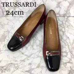 TRUSSARDI トラサルディ パンプス 日本製 24