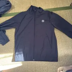 コンバース ネイビー フルジッパー ナイロンジャケット