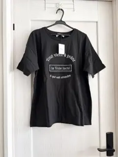 新品 メドックオリジナル　MEDOC ロゴ刺繍 Tシャツ ブラック　ヤマダヤのサムネイル