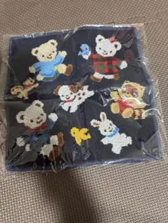 familiar ファミリア シェニール織りハンカチ 新品タグ付き