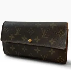 LOUIS VUITTON 루이비통 모노그램 긴 지갑 포르토 포유
