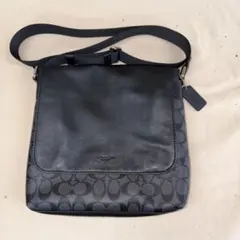 Coach ブラック ショルダーバッグ