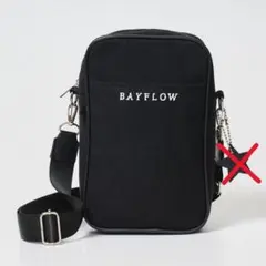 BAYFLOW ベイフロー ロゴショルダーバッグ ブラックのサムネイル