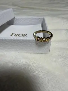 ディオール dior CD ロゴ リング 指輪 シルバー XS 8号 MB57 - メルカリ