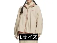 adidas ウーブンジャケット ベージュ