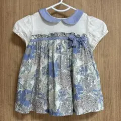 センスオブワンダー　フラワープリント チュニック　80cm