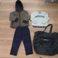 COMME CA ISM　100A 3点セット　バックつき