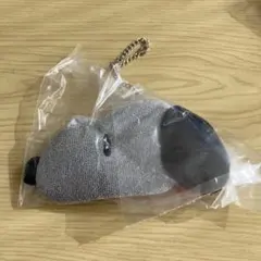 スヌーピー　顔型ポーチ　ラメ