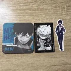 ヒロアカ　荼毘　トランプ　コースター　ステッカー