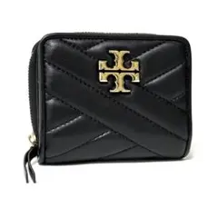 Tory Burch 折り財布　キラシェブロン　ラウンドファスナー　キルティングのサムネイル