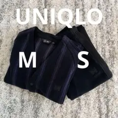 UNIQLO ニードルズ　ブラック　フリース　セットアップ　Mサイズ