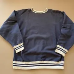 激レア Reverse Weave リブライン 珍ピオン グレー×ネイビー