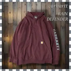 carharttカーハート レインディフェンダー プルオーバーパーカーフーディ