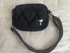 【PEANUTS スヌーピー】キルティングショルダーバッグ