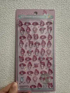 【正規品】　ボンボンドロップシールmini サンリオ　マイメロディ