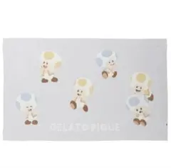 ジェラートピケ マリオ ルイジー ヨッシー キノピオ ブランケット ひざ掛け新品 gelato pique（ジェラートピケ）の「【スーパーマリオ】キノピオ