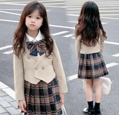 入学式・卒園式スーツ　4点キッズフォーマルセット