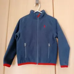 POLORALPHLAUREN　フリースジャンパー　紺色