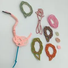 【メ12-215】ハンドメイド　水引シール　10個セット