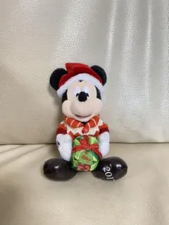 クリスマスストーリーズ ミッキーマウスぬいぐるみバッヂ