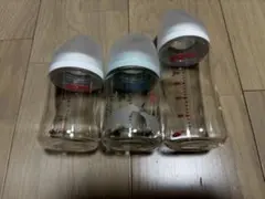 母乳実感哺乳瓶3本セット(ガラス)