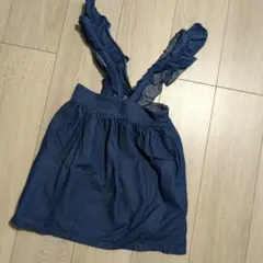 メゾピアノ　mezzo piano　130 ジャンバースカート女の子キッズ