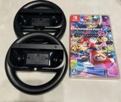 マリオカート8 デラックス + ハンドル2個セット