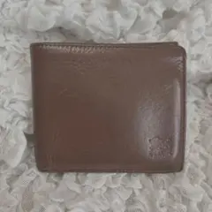 IL BISONTE 二つ折り財布 ブラウン レザーのサムネイル