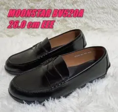 【美品】ムーンスター MOONSTAR BV520A 26.0 cm 黒 本革