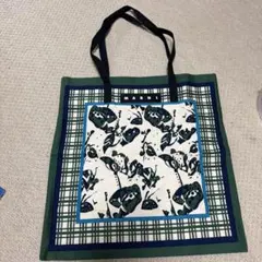 ぽ*ず様 MARNI マルニ トートバッグ チェック柄 新品未使用 - メルカリ