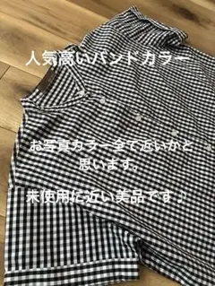 ☆人気高いギンガムチェック柄シャツワンピ 新品未使用に近い美品です♪