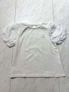 tete a tete 刺繍 パフスリーブ Tシャツ 110のサムネイル