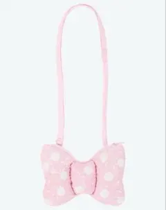 新品タグ付き　ミニー　リボン　ショルダーバッグ　ピンク　スパンコール