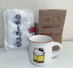 【新品未使用】ハローキティ展 マグカップ、エコバッグ セット