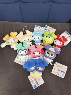 GiGO TWICE　LOVELYS サンリオ　マスコット　コンプリートセット