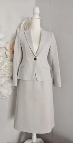 【新品タグ付】ミッシェルクラン スカートスーツ セットアップ 36 定価4.8万