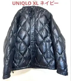 ⭐︎ユニクロ⭐︎メンズ　プレミアムダウンジャケット XL ネイビー　UNIQLO