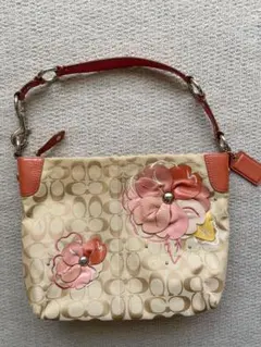 COACH コーチ デイジー アップリケ シグネチャー トートバッグ - メルカリ