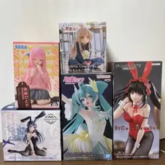 [説明欄要確認] プライズフィギュア 5体 まとめ売り