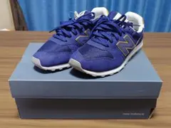 【未使用】New Balance 996 ネイビー ワイドスニーカー