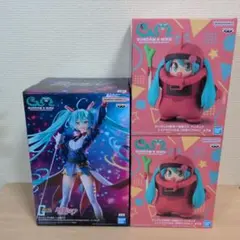 【ガンダム45周年×初音ミク】コラボフィギュア3点セット