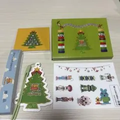 トイ・ストーリー メモ帳　シール　上海ディズニー　限定　クリスマス　ツリー