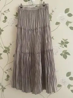 BEAUTY&YOUTHUNITEDARROWS ランダムプリーツロングスカート