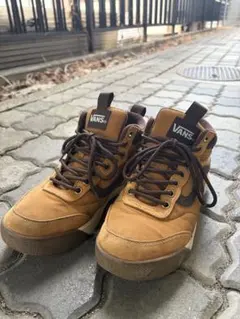 VANS V5101 ハイカットスニーカー 26cm ブラウン