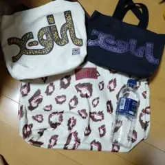 X-girl トートバッグ セット