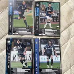 WCCF 2010~2011 FCインテル 黒カード GK DF 3枚セット - メルカリ