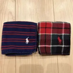 【2枚】ラルフローレン　タオルハンカチ