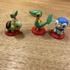 ポケモン フィギュア ナエトル ツタージャ ポッチャマ 3体セット