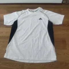【美品】アディダスadidas CLIMA365 Tシャツ ホワイト Oサイズのサムネイル