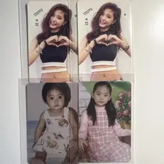TWICE ツウィ the story begins 幼少期トレカ セット